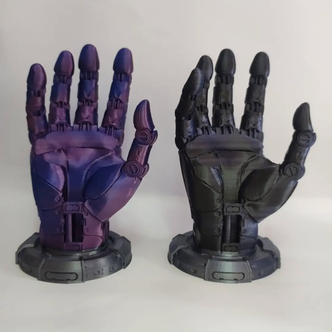 Suporte de carregar celular Mão Robótica.