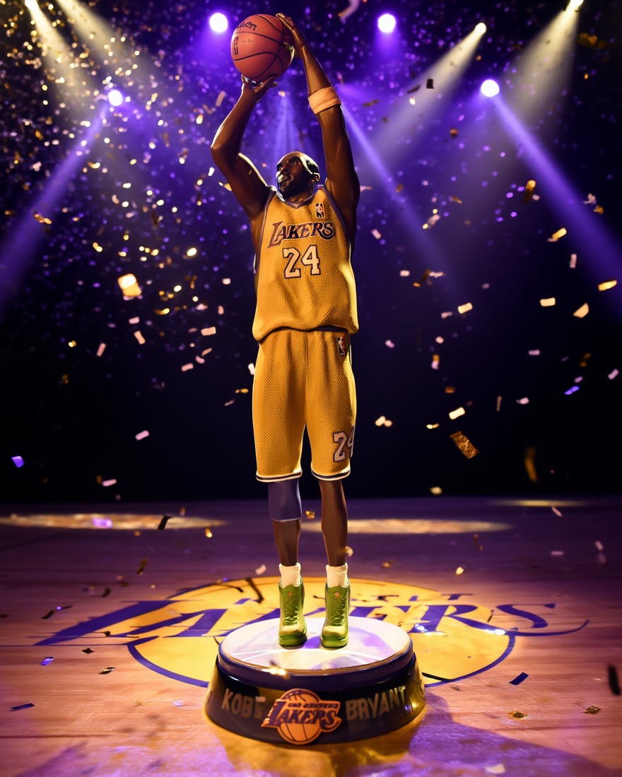 Kobe Bryant na escala 1/3 feito em resina.