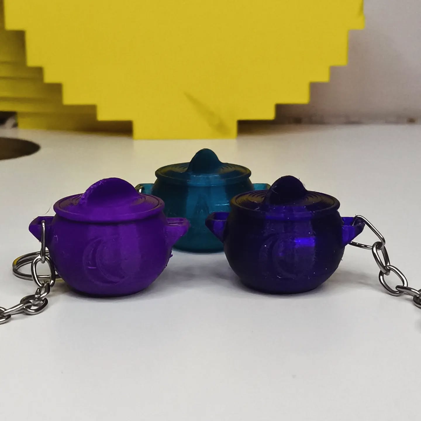 Chaveiros de caldeirão de bruxa 🧹🧙