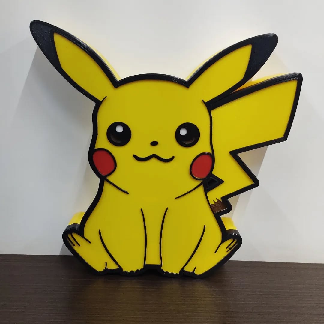 Luminária Pikachu