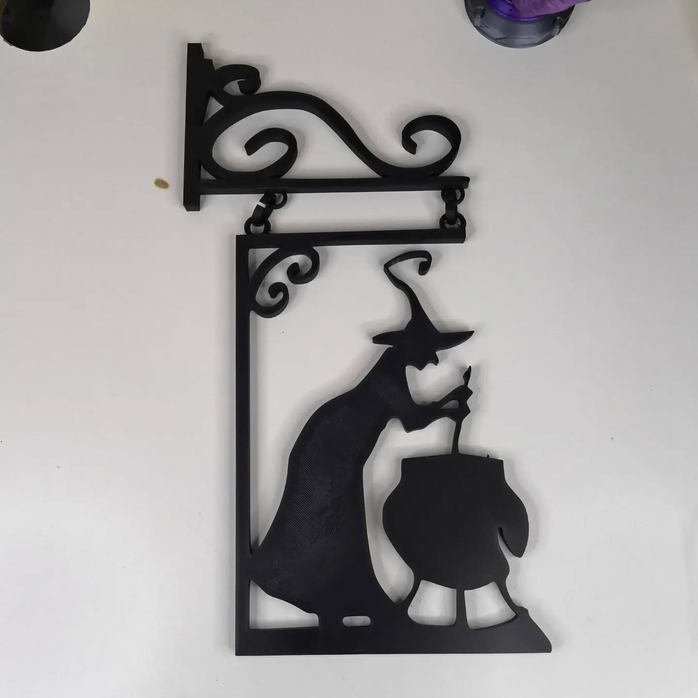 Efeito de Halloween suporte de parede