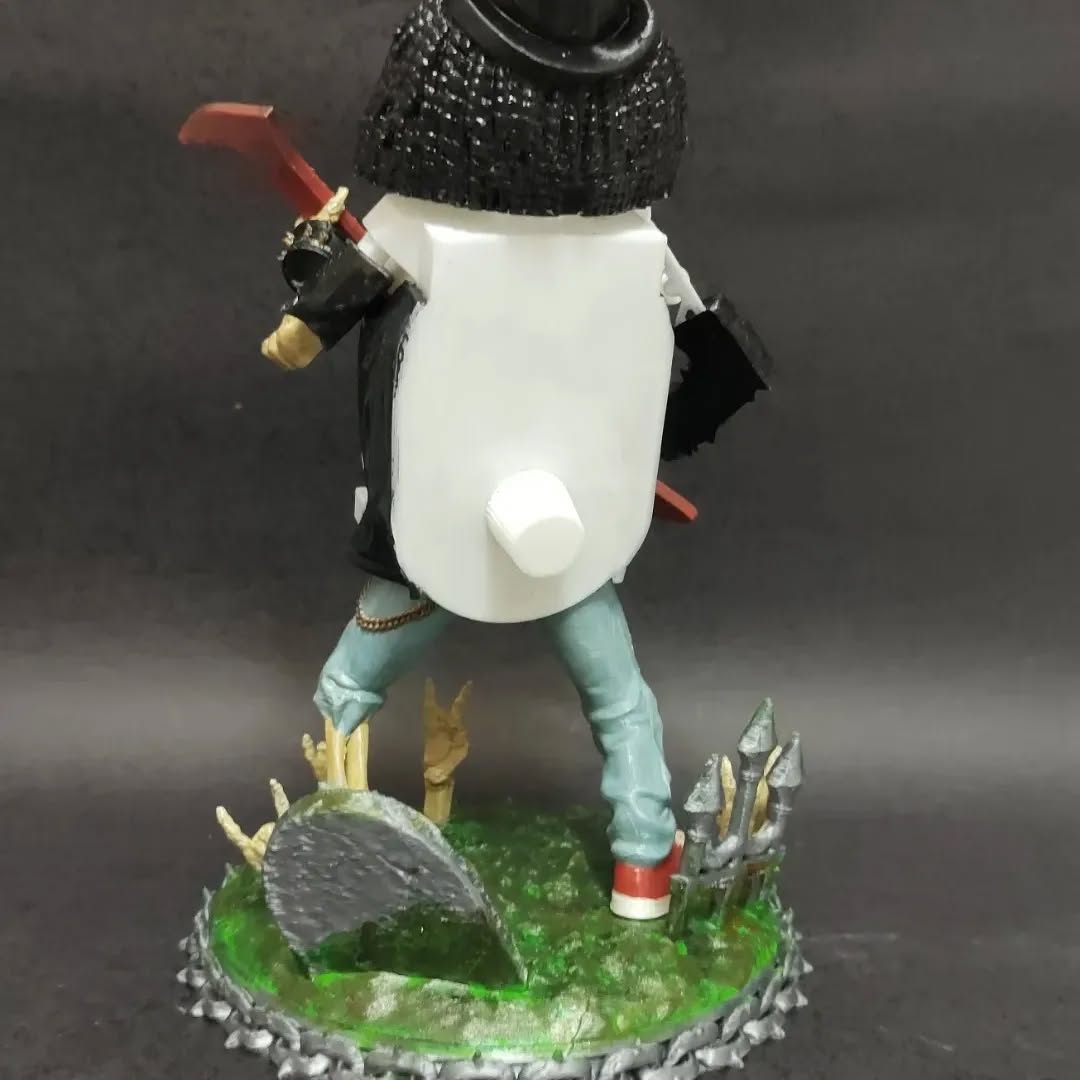 Tem até o Slash na impressão 3D.