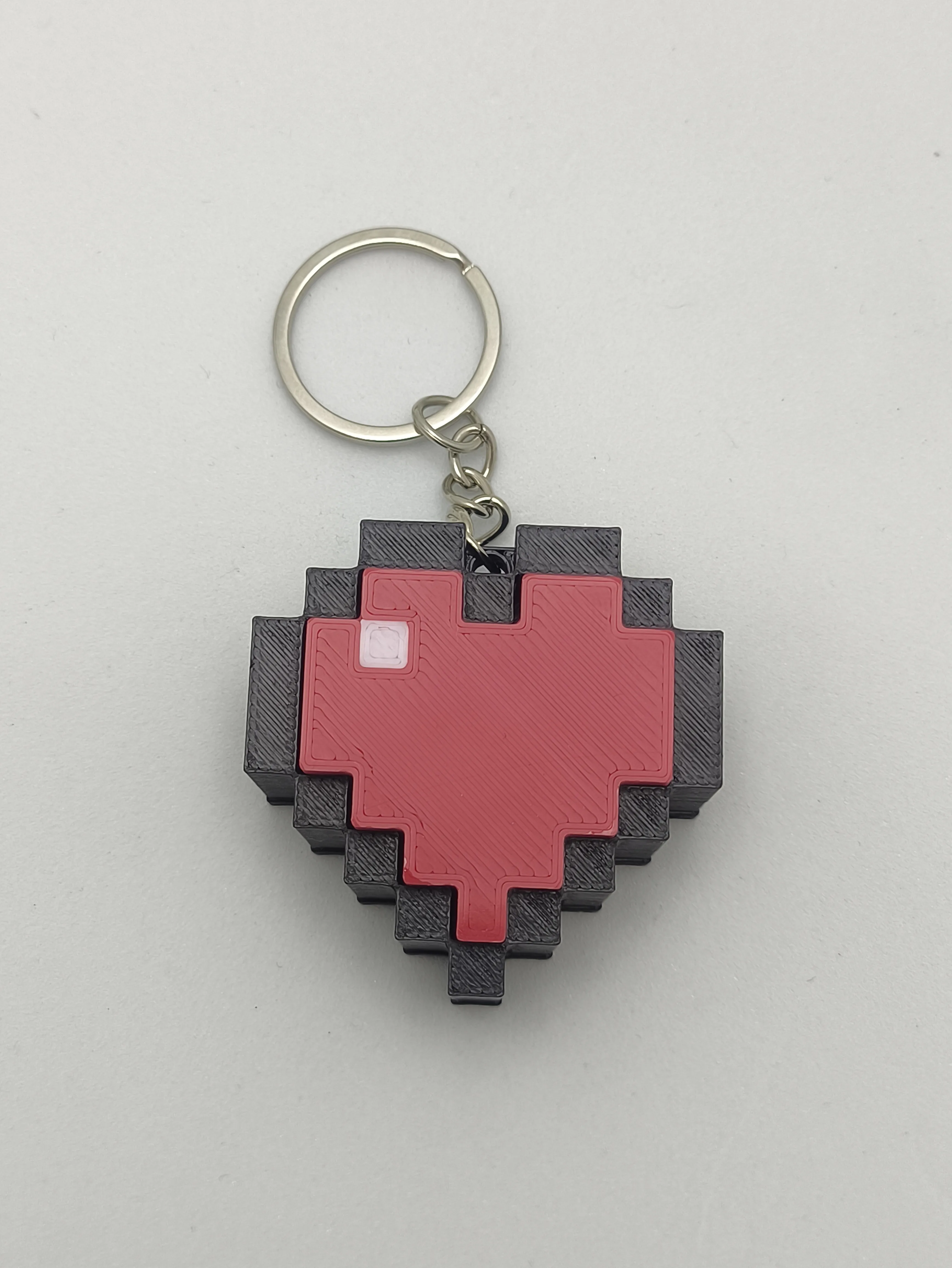 Chaveiro Minecraft Coração